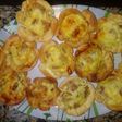 Tartines de queso azul y panceta