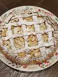 Crostata alle mele annurche senza lattosio