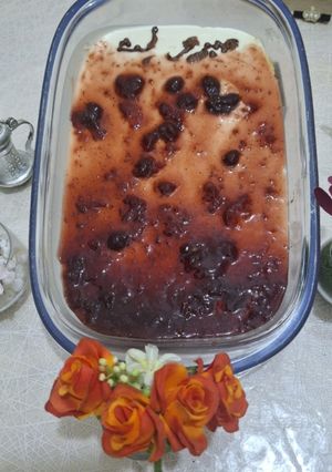 صورة لوصفة تشيز كيك مربى التوت