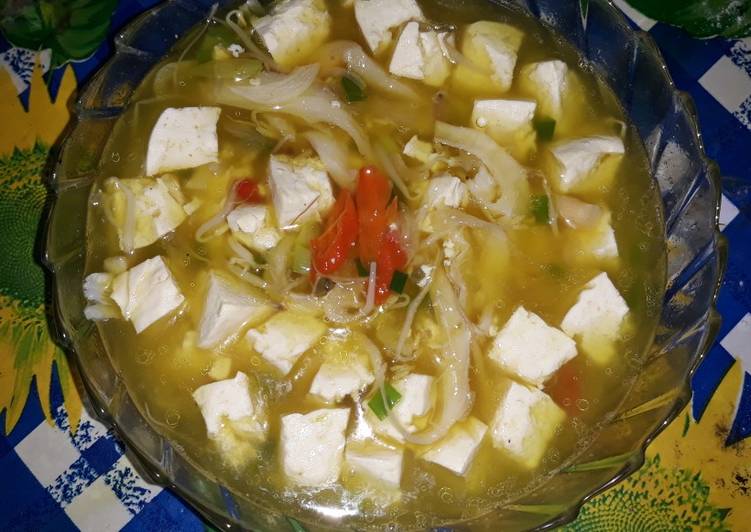Sop tahu pedas