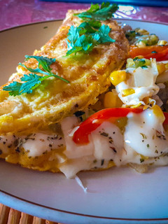 Una foto de Omelette de Verduras Light