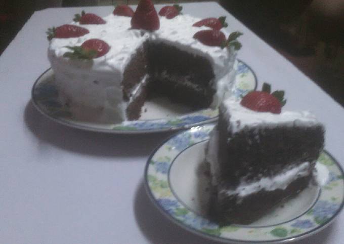 Recipe of Homemade Chocolate brownie cake