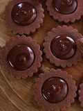 Milk Chocolate Ganache Cookies