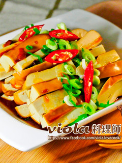 涼拌素雞『醬料入菜』 的食譜成品照片