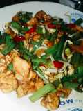 Tumis Bunga Bawang Tempe Tauge