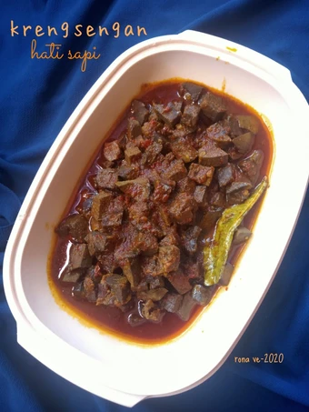 Cara Mudah Menyiapkan Resep Krengsengan Hati Sapi yang Bisa Manjain Lidah