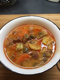 Bakonyi betyárleves recept fotója