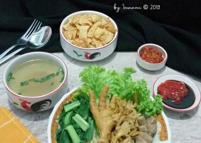 Resep Bihun Kuah Bakso Ceker Jamur Anti Gagal