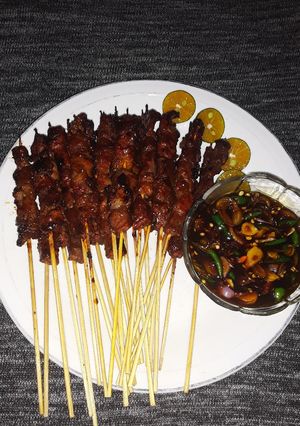 Foto resep Sate Sapi Kuah Kecap