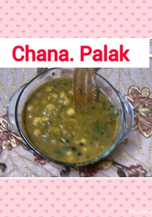 A picture of Chana Palak.