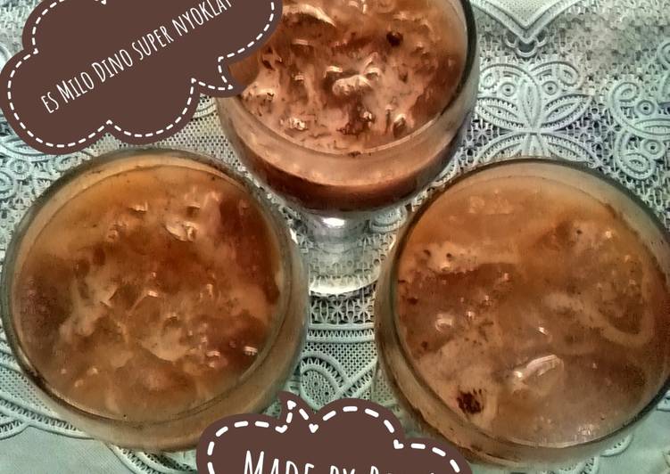 Es milo dino super nyoklat 🥛🍫😋
