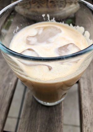 Zdjęcie przepisu Zimna kawa latte.