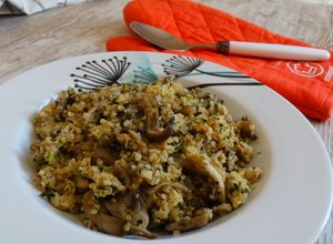 Foto principal de Quinoa con setas