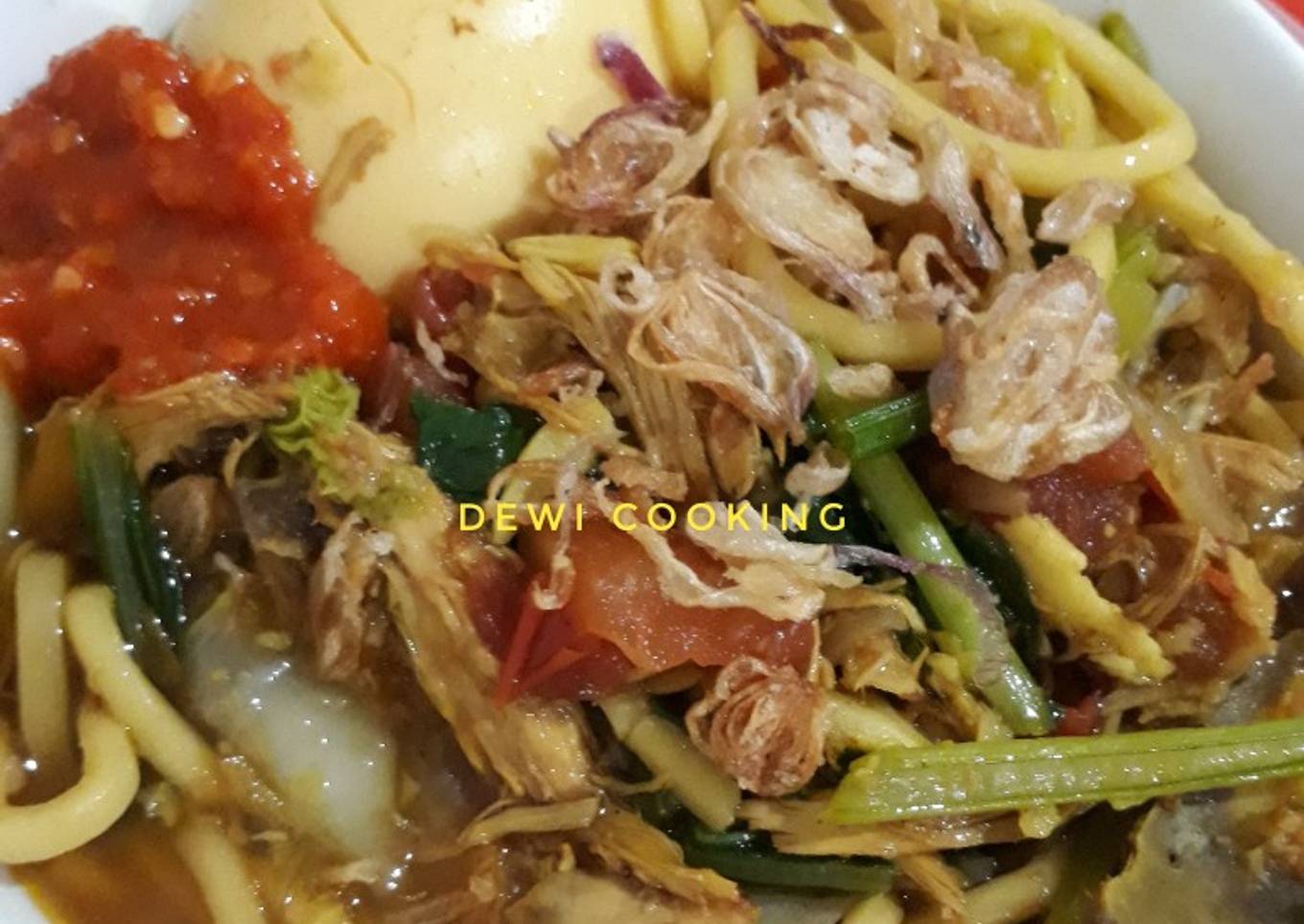 Mie kuah jawa