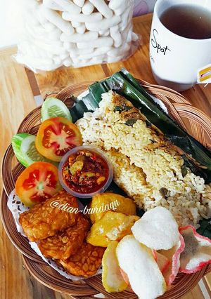 Foto resep Nasi bakar ayam teri endess