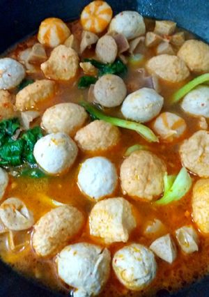 Foto resep Suki Kuah Tomyum / Steamboat Tomyum