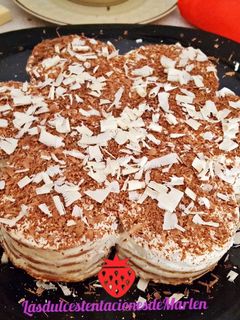 Una foto de Tarta-Flor de Galletas