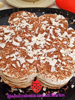 Una foto de Tarta-Flor de Galletas