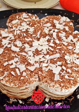 Una foto de Tarta-Flor de Galletas