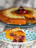 Torta Integrale ripiena di Amarene (con Olio Evo & Semi di Canapa)