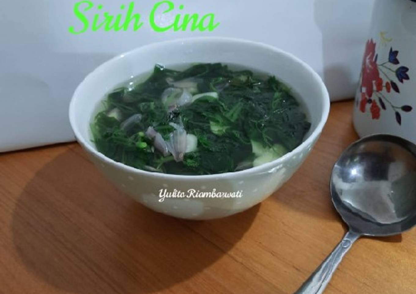 248. Sayur Bening Sirih Cina