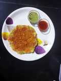 Multi grain savory sev pancake