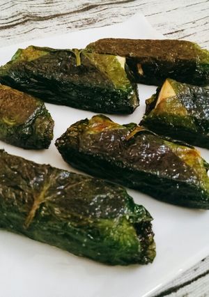 Hình của món Chả lá lốt chay.
