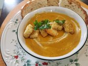 A picture of pumpkin puree