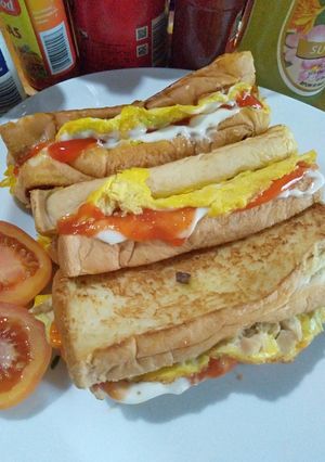 Foto resep Roti John Roti Tawar