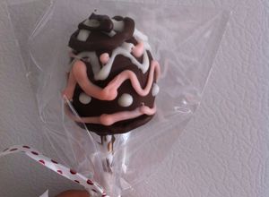 Una foto de Cake pop de pascua