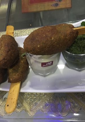 A picture of Hara Bara kabab.