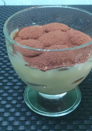 Tiramisu pohárkrém recept fotója