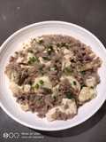 Ground Beef with Tofu