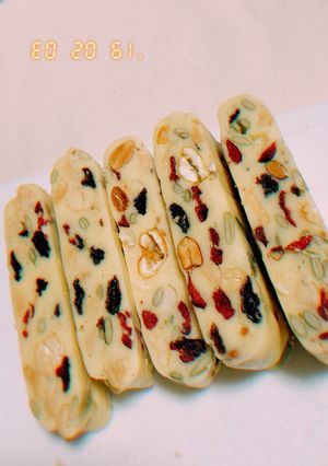 Hình của món Kẹo Nougat - Kẹo sữa.