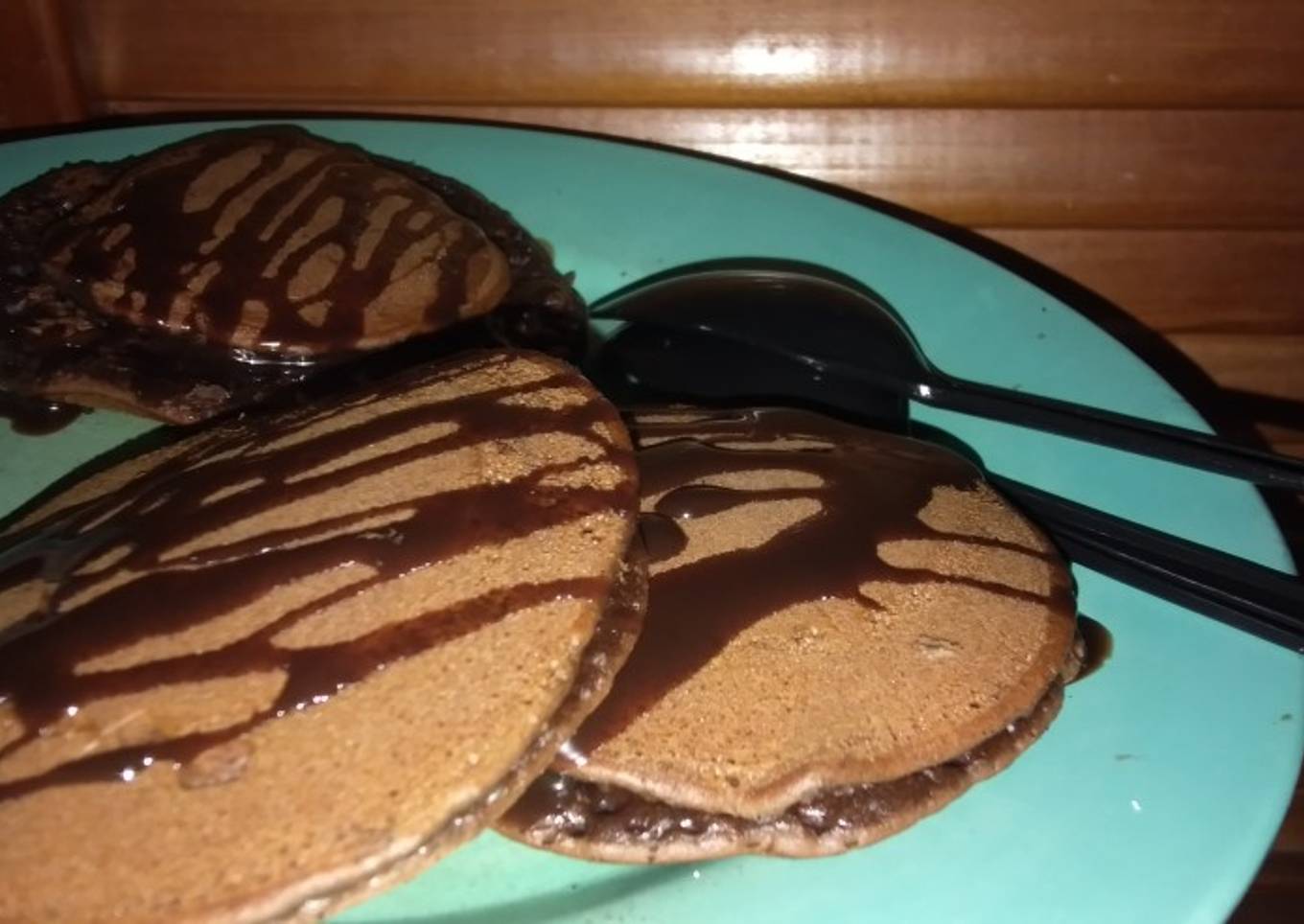 Dorayaki coklat chocolatos