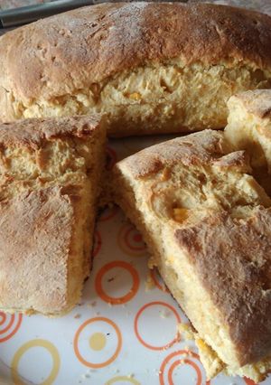 Una foto de Pan de maíz (dulce)