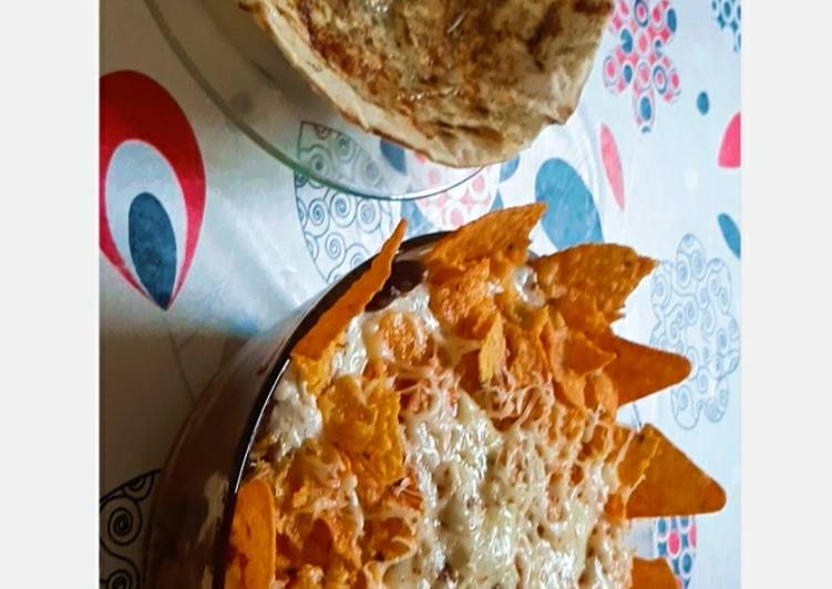 Recipe of Perfect #Mexican Burrito bowl with Karari Roti… #Healthy #Love to Eat