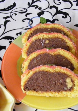 Puncsos kókuszos alagút recept fotója