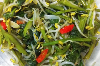 Resep Tumis Kangkung Kecambah, Sempurna