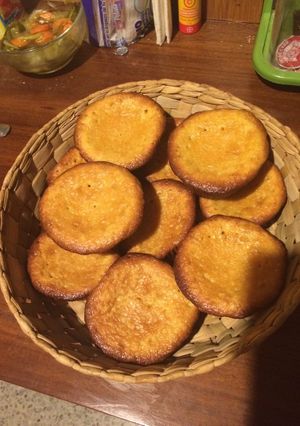 Una foto de Muffins de elote con Philadelphia