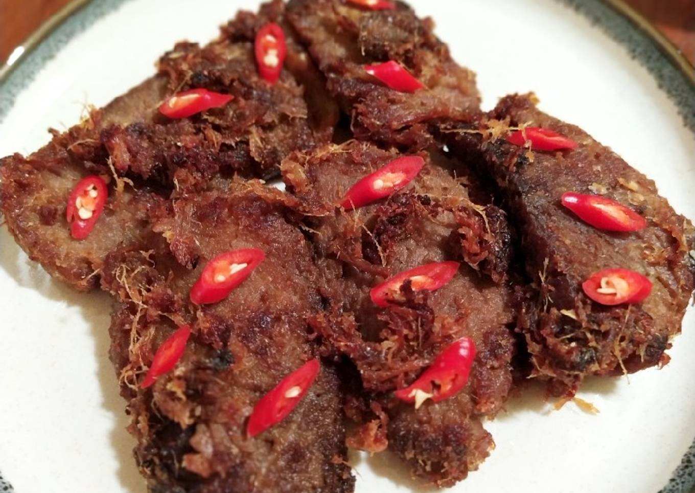 Gepuk Daging Sapi