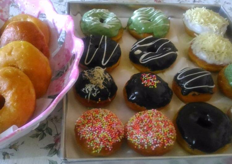 Donat Labu (Pumpkin donuts)