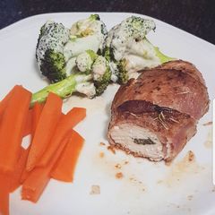 A picture of Chicken ballotine.