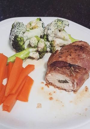 A picture of Chicken ballotine.