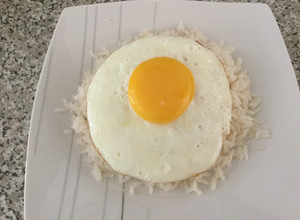 Una foto de Huevo frito perfecto