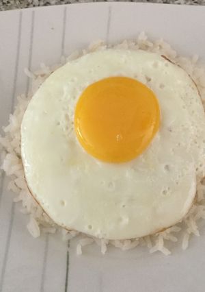 Una foto de Huevo frito perfecto