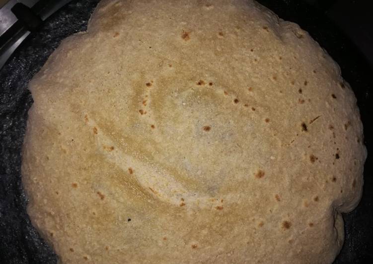 Recipe of Ultimate Whole wheat Roti with Bran