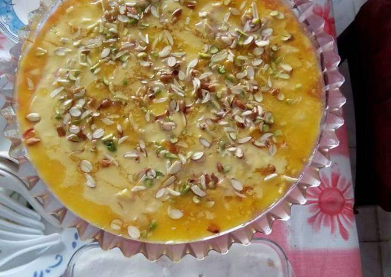 Fruit jelly custuard