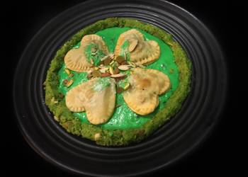 Fresh, Serving Recipe Sweet Ravioli Savory Delicious