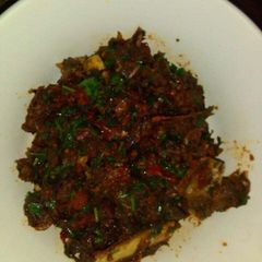 A picture of Fried meat.